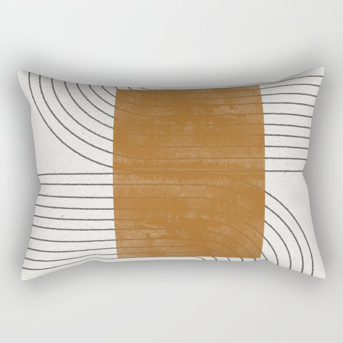 Modern Neo RETRO  Rectangular Pillow Gallery Image 2