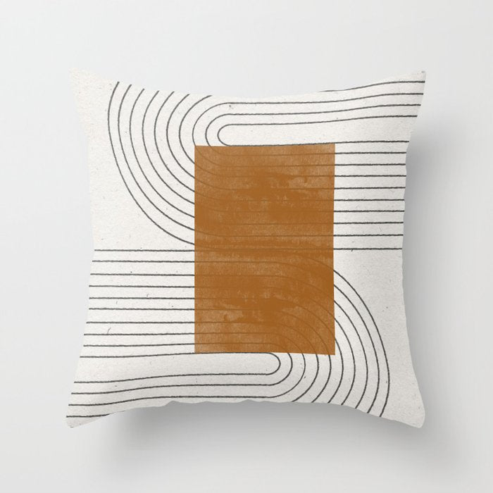 Modern Neo RETRO  Throw Pillow Gallery Image 6
