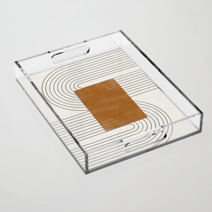 Modern Neo RETRO  Acrylic Tray Gallery Image 1