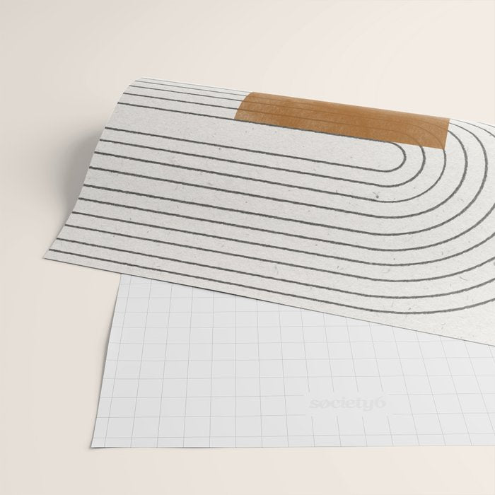 Modern Neo RETRO  Wrapping Paper Gallery Image 2