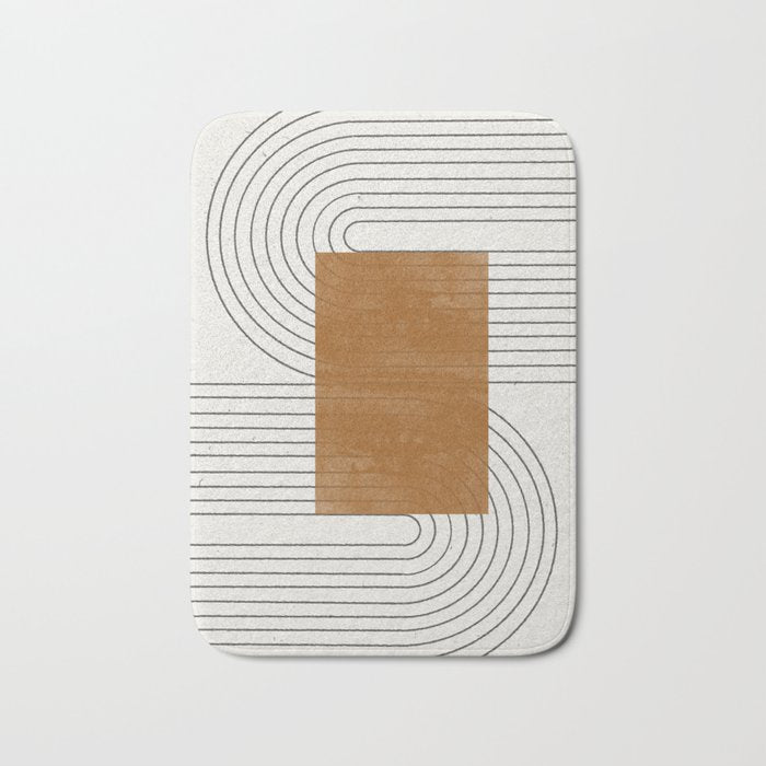 Modern Neo RETRO  Bath Mat Gallery Image 1