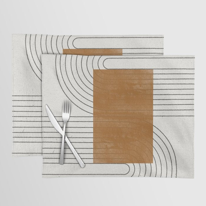 Modern Neo RETRO  Placemat Gallery Image 1