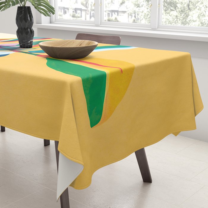 Colorful Ficus 4 Tablecloth Gallery Image 3