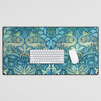 William Morris "Peacock and Dragon" Desk Mat Gallery Image 1