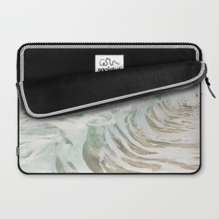 Sea Foam Laptop Sleeve Gallery Image 2