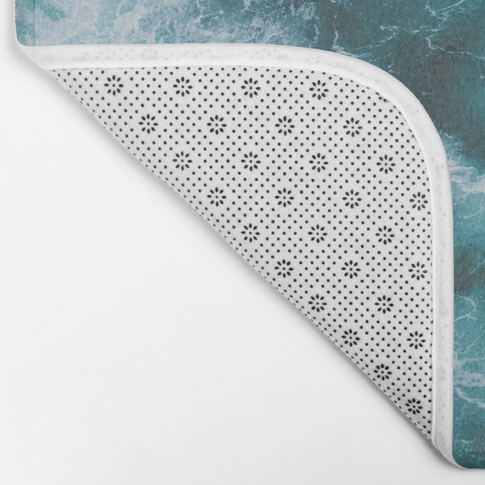 Electric Ocean Bath Mat Gallery Image 2