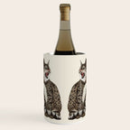 Indian desert cat off white Wine Chiller Gallery Image 1