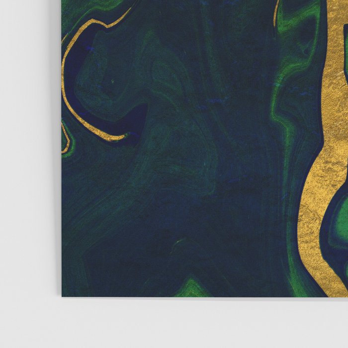 Rhapsody in Blue and Green and Gold Poster Gallery Image 3