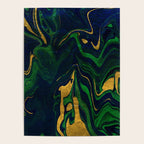 Rhapsody in Blue and Green and Gold Poster Gallery Image 4