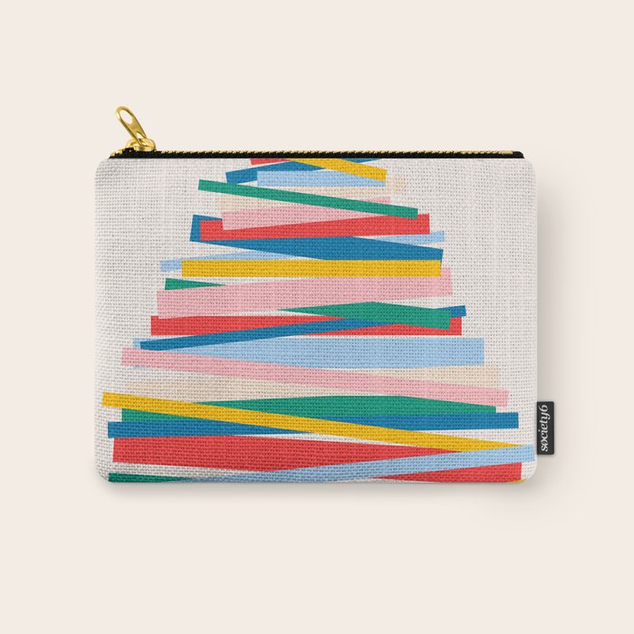 Ribbon Christmas Tree - primary Carry All Pouch Gallery Image 1