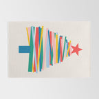 Ribbon Christmas Tree - primary Rug Gallery Image 2