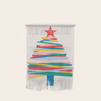 Ribbon Christmas Tree - primary Wall Hanging Gallery Image 1