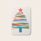 Ribbon Christmas Tree - primary Bath Mat Gallery Image 1