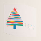 Ribbon Christmas Tree - primary Wrapping Paper Gallery Image 3