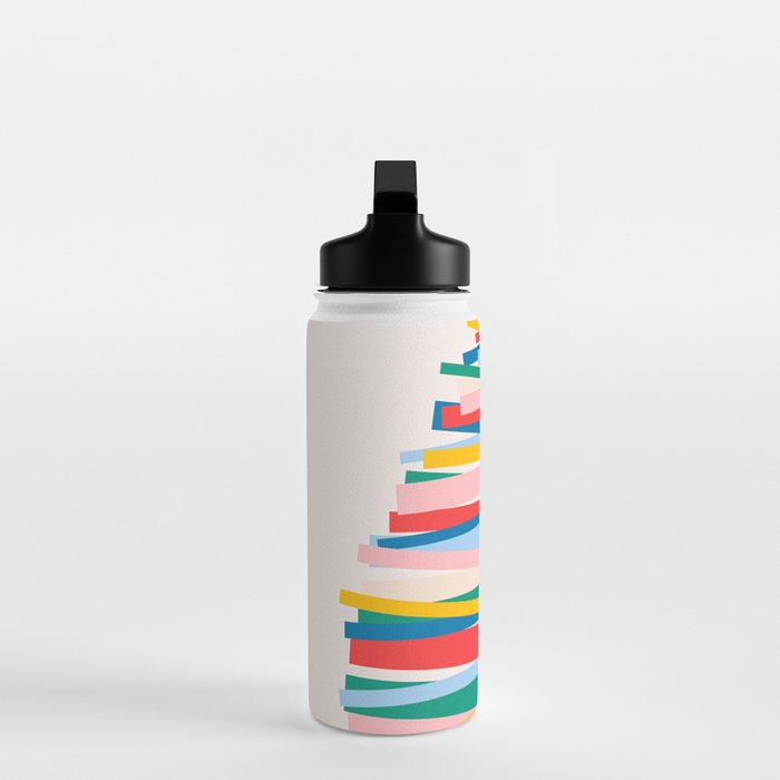 Ribbon Christmas Tree - primary Water Bottle Gallery Image 3