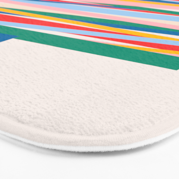 Ribbon Christmas Tree - primary Bath Mat Gallery Image 3