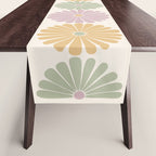 Retro Summer Daisies III Table Runner Gallery Image 1