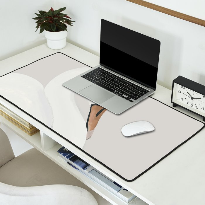 White Swan Desk Mat Gallery Image 2