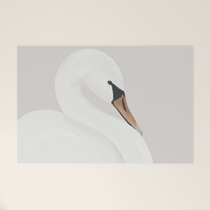 White Swan Welcome Mat Gallery Image 1