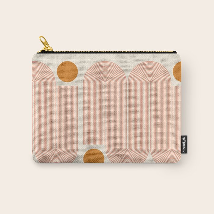 Abstraction_SUN_LINE_ART_Minimalism_002 Carry All Pouch Gallery Image 1