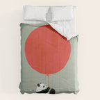 Traveling panda Comforter Gallery Image 6