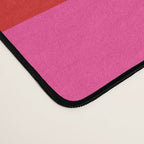 Retro Groove Vivid Mid Century Modern Abstract Pattern with Hot Pink Desk Mat Gallery Image 4