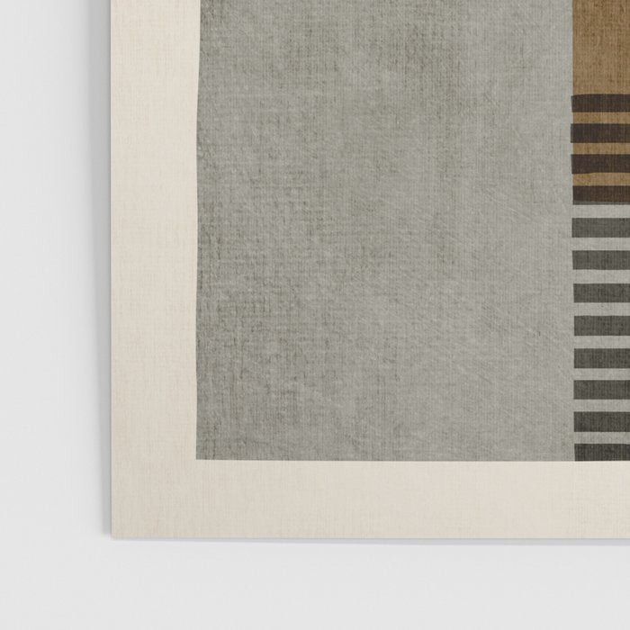 Black Green Brown Gray Bold Modern Artwork Poster Gallery Image 3