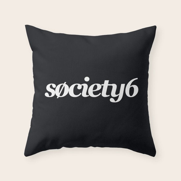 Society6 Throw Pillow Gallery Image 1
