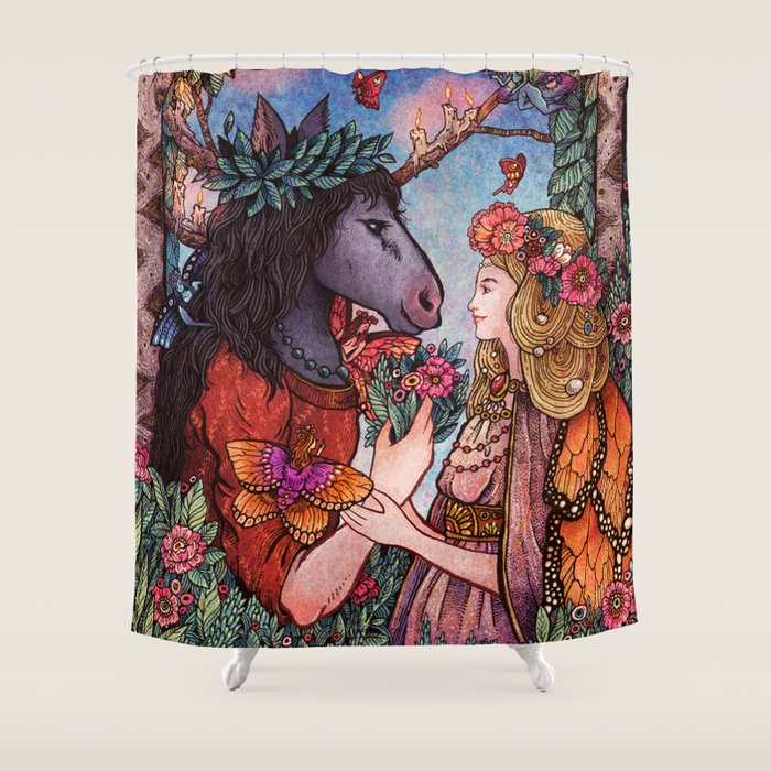 A Midsummer Nights Dream Shower Curtain Gallery Image 1
