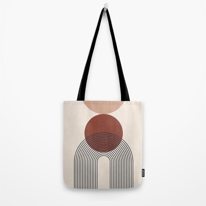 Minimal Geometric Shapes 151 Tote Bag Gallery Image 2