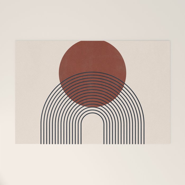 Minimal Geometric Shapes 151 Welcome Mat Gallery Image 1