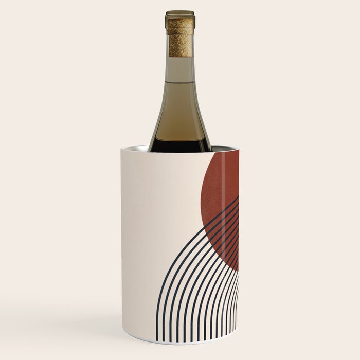 Minimal Geometric Shapes 151 Wine Chiller Gallery Image 2