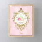 French Patisserie Macarons Mini Art Print Gallery Image 1