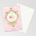 French Patisserie Macarons Stationery Card Gallery Image 2
