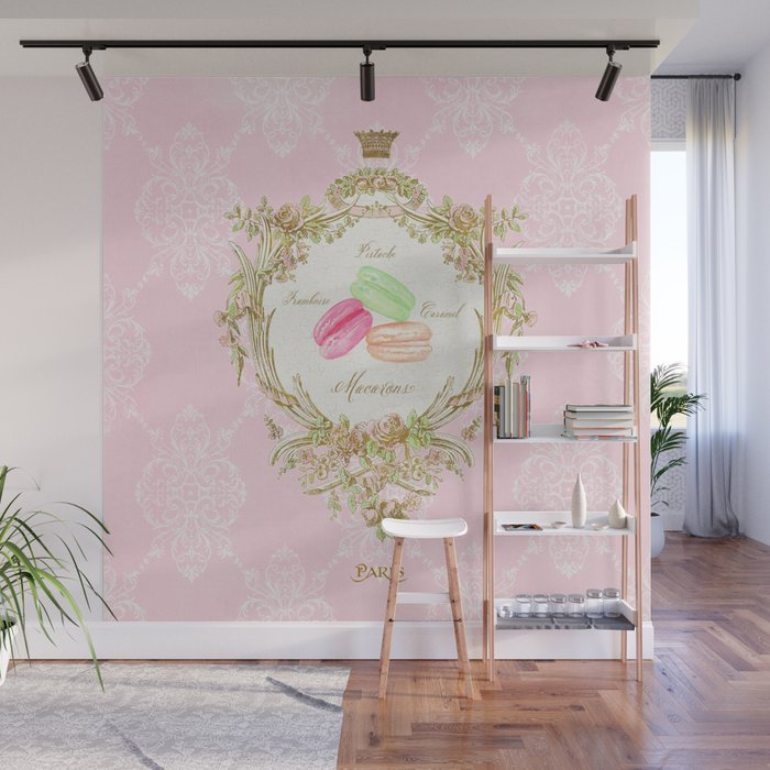 French Patisserie Macarons Wall Mural Gallery Image 1