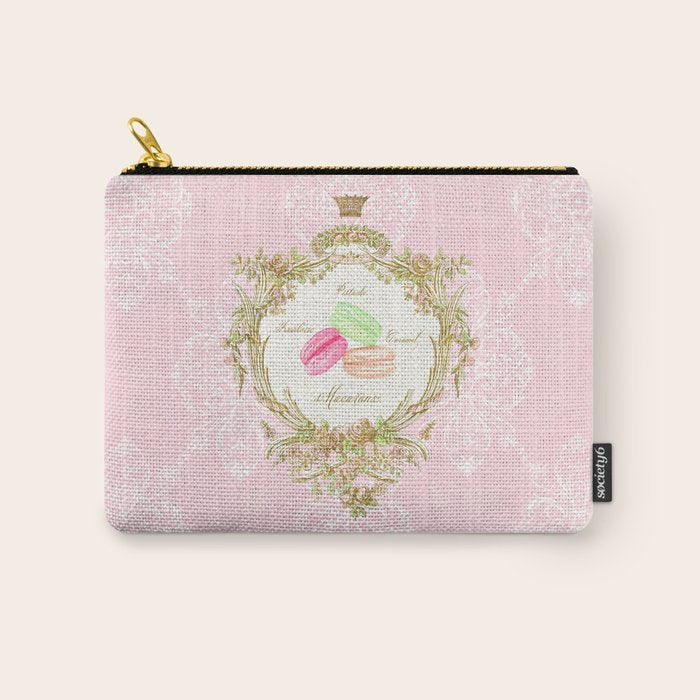 French Patisserie Macarons Carry All Pouch Gallery Image 1