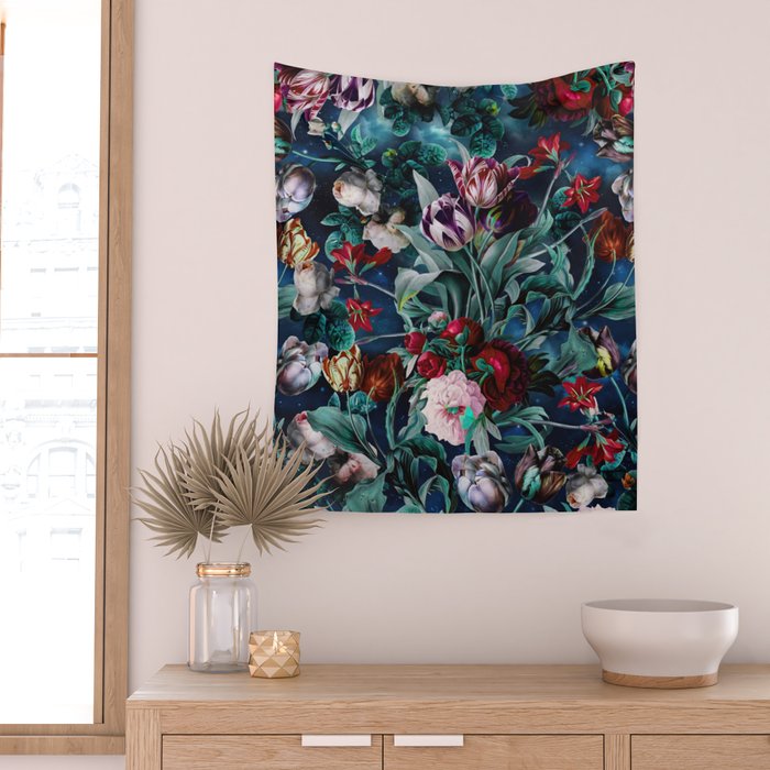 NIGHT FOREST X Wall Tapestry Gallery Image 2