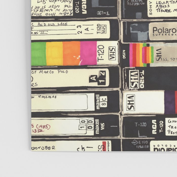 VHS Stack Poster Gallery Image 3