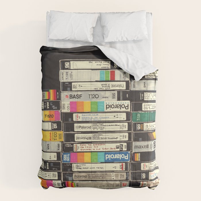 VHS Stack Comforter Gallery Image 6