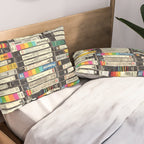 VHS Stack Pillow Sham Gallery Image 2