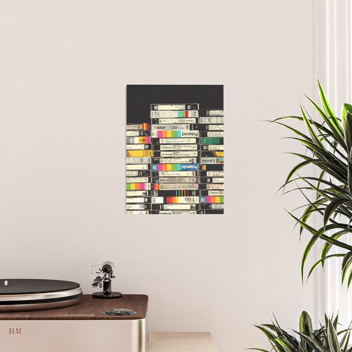 VHS Stack Poster Gallery Image 2