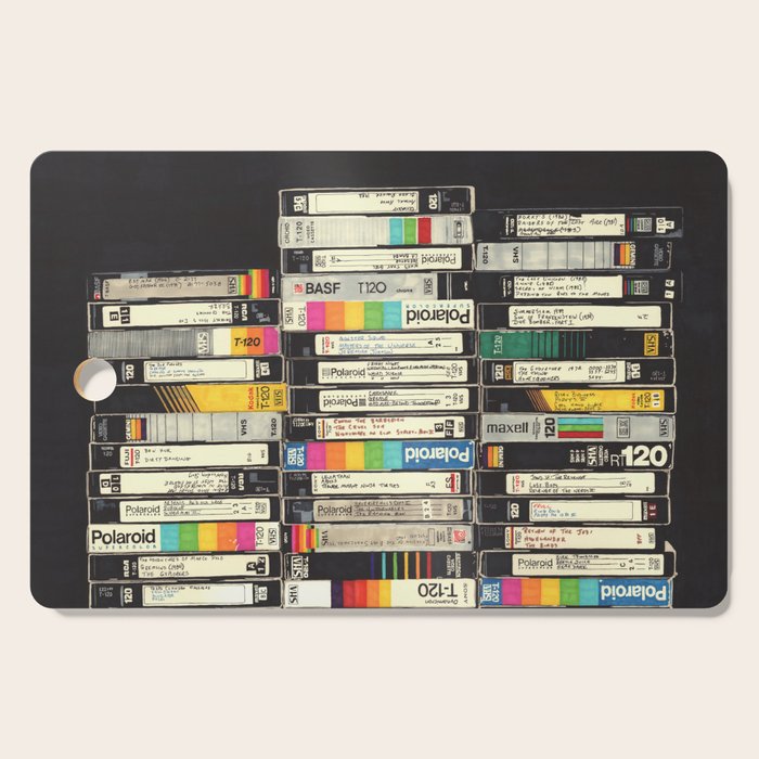 VHS Stack Cutting Board Gallery Image 1