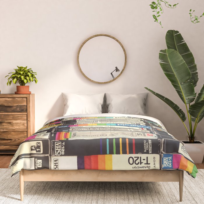 VHS Stack Comforter Gallery Image 3