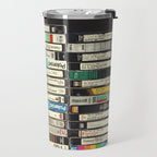 VHS Stack Travel Mug Gallery Image 2