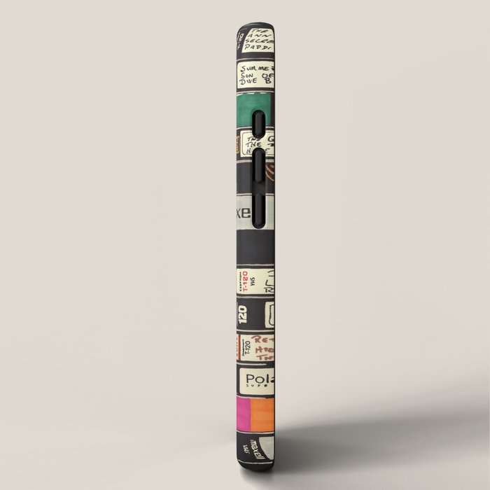 VHS Stack iPhone Case Gallery Image 2