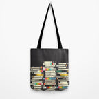 VHS Stack Tote Bag Gallery Image 2
