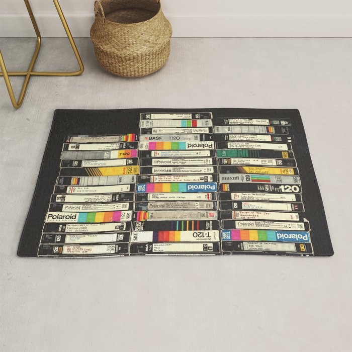 VHS Stack Rug Gallery Image 1