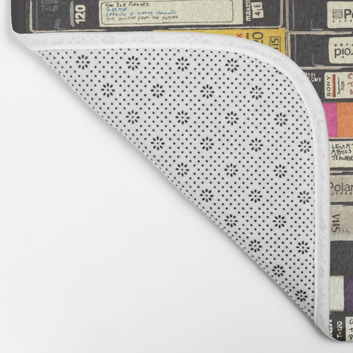 VHS Stack Bath Mat Gallery Image 2