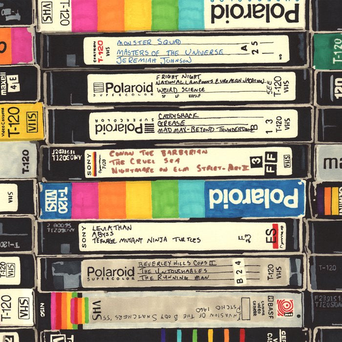 VHS Stack Coffee Mug Gallery Image 2