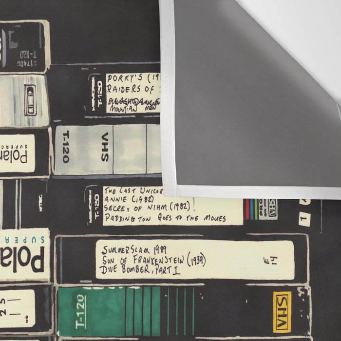 VHS Stack Wall Tapestry Gallery Image 3